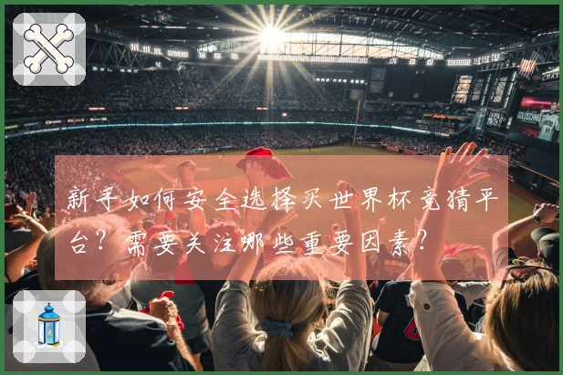新手如何安全选择买世界杯竞猜平台？需要关注哪些重要因素？
